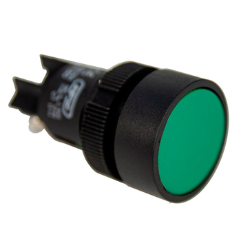 Кнопка XB2-EА131 d22мм зеленая цилиндр 1НО Энергия - Электрика, НВА - Устройства управления и сигнализации - Кнопки управления - Магазин электрооборудования для дома ТурбоВольт